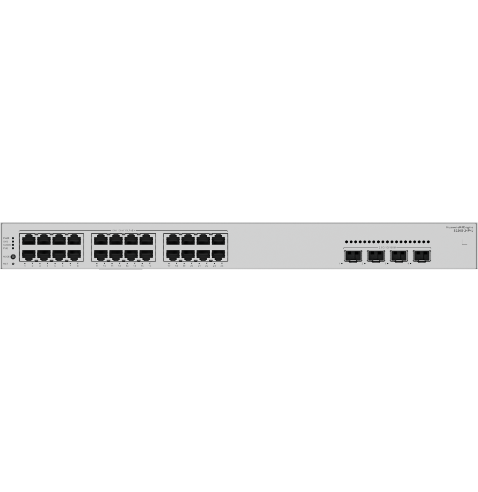 SWITCH HUAWEI EKITENGINE S220S-24P4J 24 PORTS (98012516)