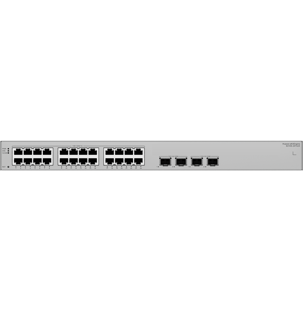 SWITCH HUAWEI EKITENGINE S310S-24T4JX 24 PORTS (98012508)