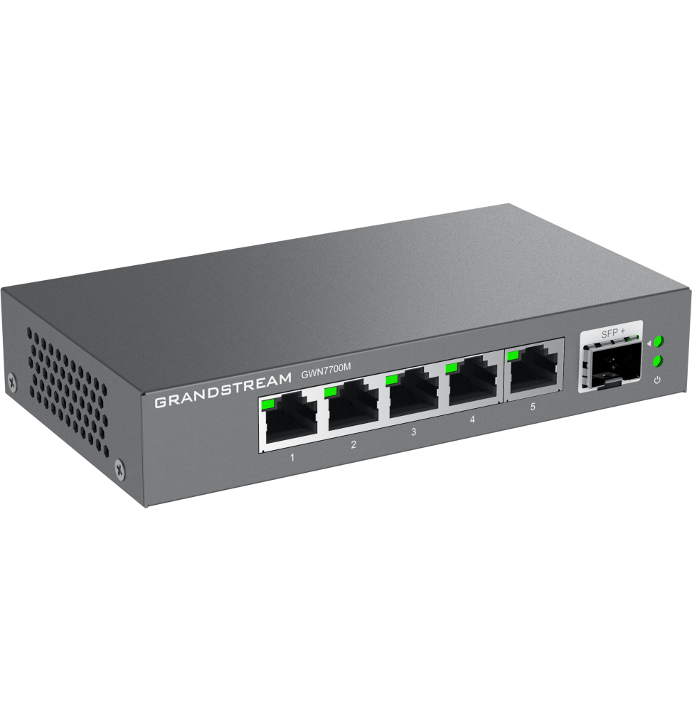 SWITCH NON ADMINISTRÉ GRANDSTREAM GWN7700M - 5 PORTS / 1 PORT SFP+