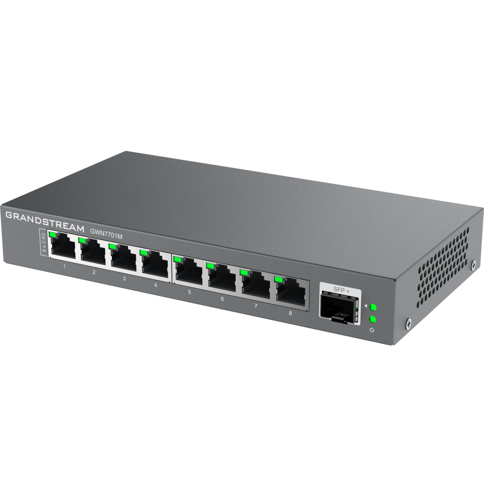 SWITCH NON ADMINISTRÉ GRANDSTREAM GWN7701M - 8 PORTS / 1 PORT SFP+