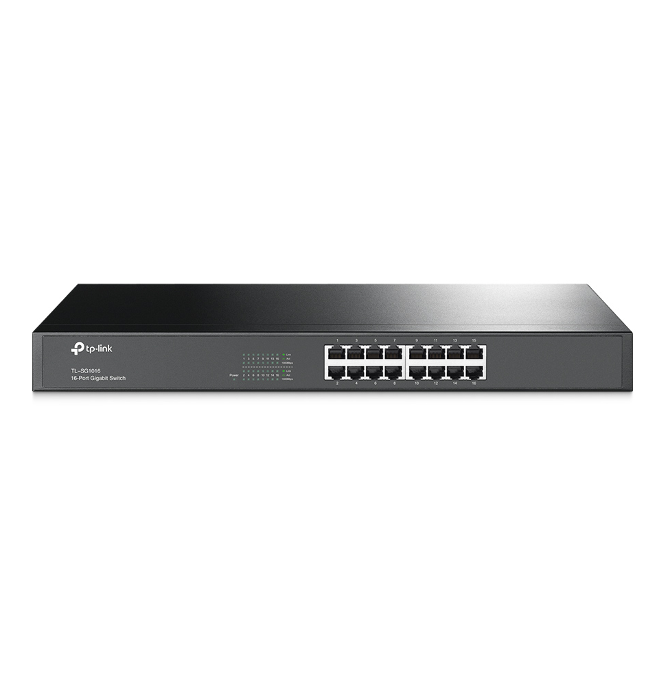 SWITCH RACKABLE TP-LINK TL-SG1016 16 PORTS GIGABIT