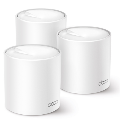 SYSTÈME MESH WIFI 6 TP-LINK DECO X50 AX3000 POUR TOUTE LA MAISON 3 PACKS (DECOX50_3-PACK)