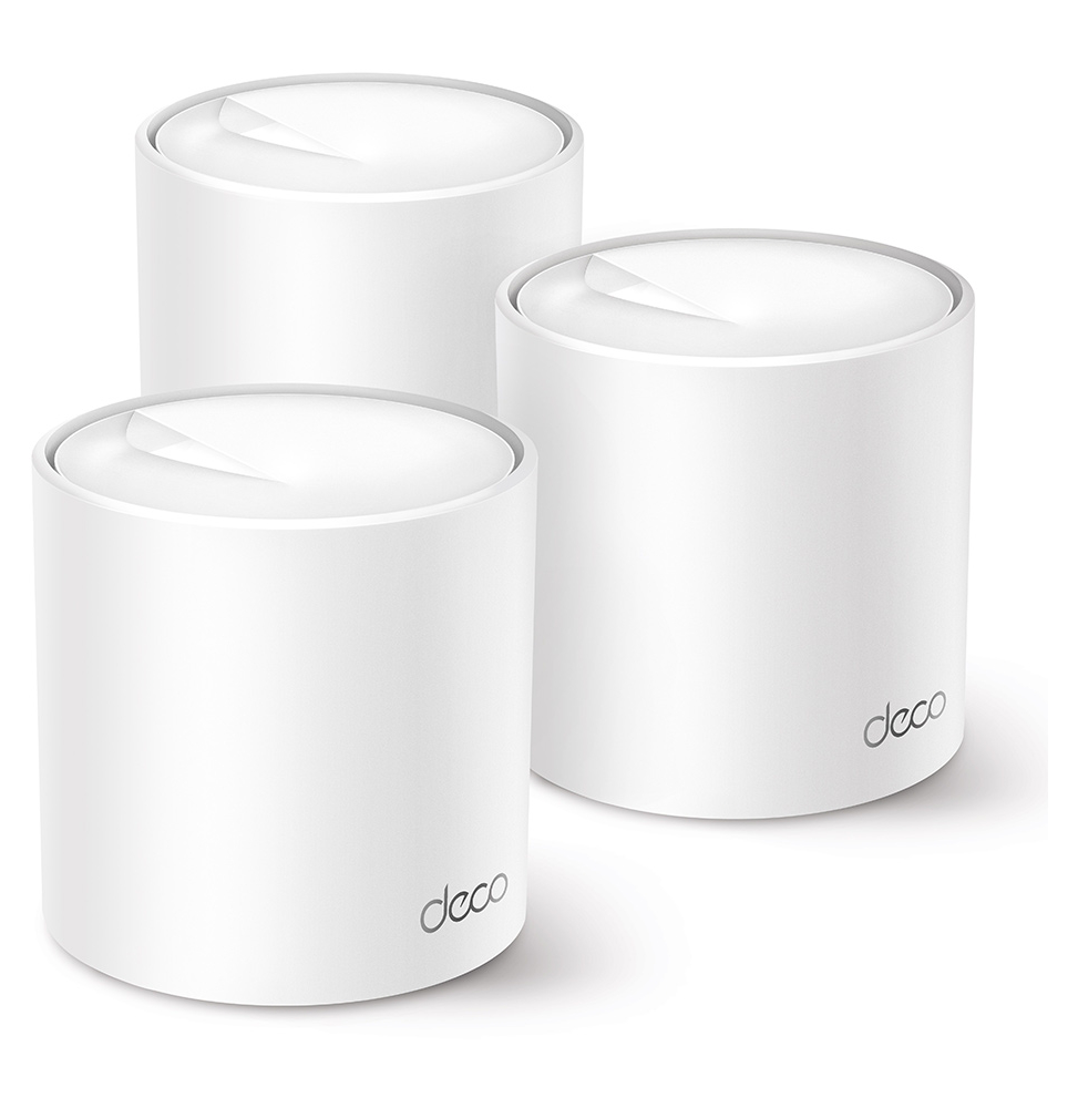 SYSTÈME MESH WIFI 6 TP-LINK DECO X50 AX3000 POUR TOUTE LA MAISON 3 PACKS (DECOX50_3-PACK)