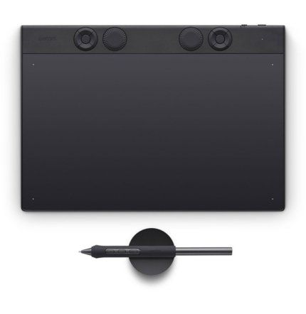 TABLETTE GRAPHIQUE À STYLET WACOM INTUOS PRO MEDIUM - BLUETOOTH (PTK670K0B)