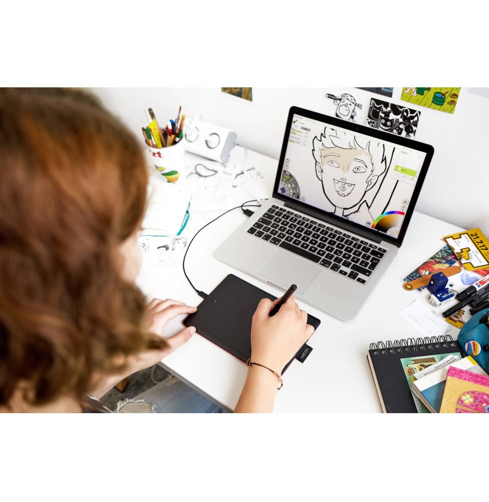 TABLETTE GRAPHIQUE ONE BY WACOM PETITE - USB (CTL-472-S)