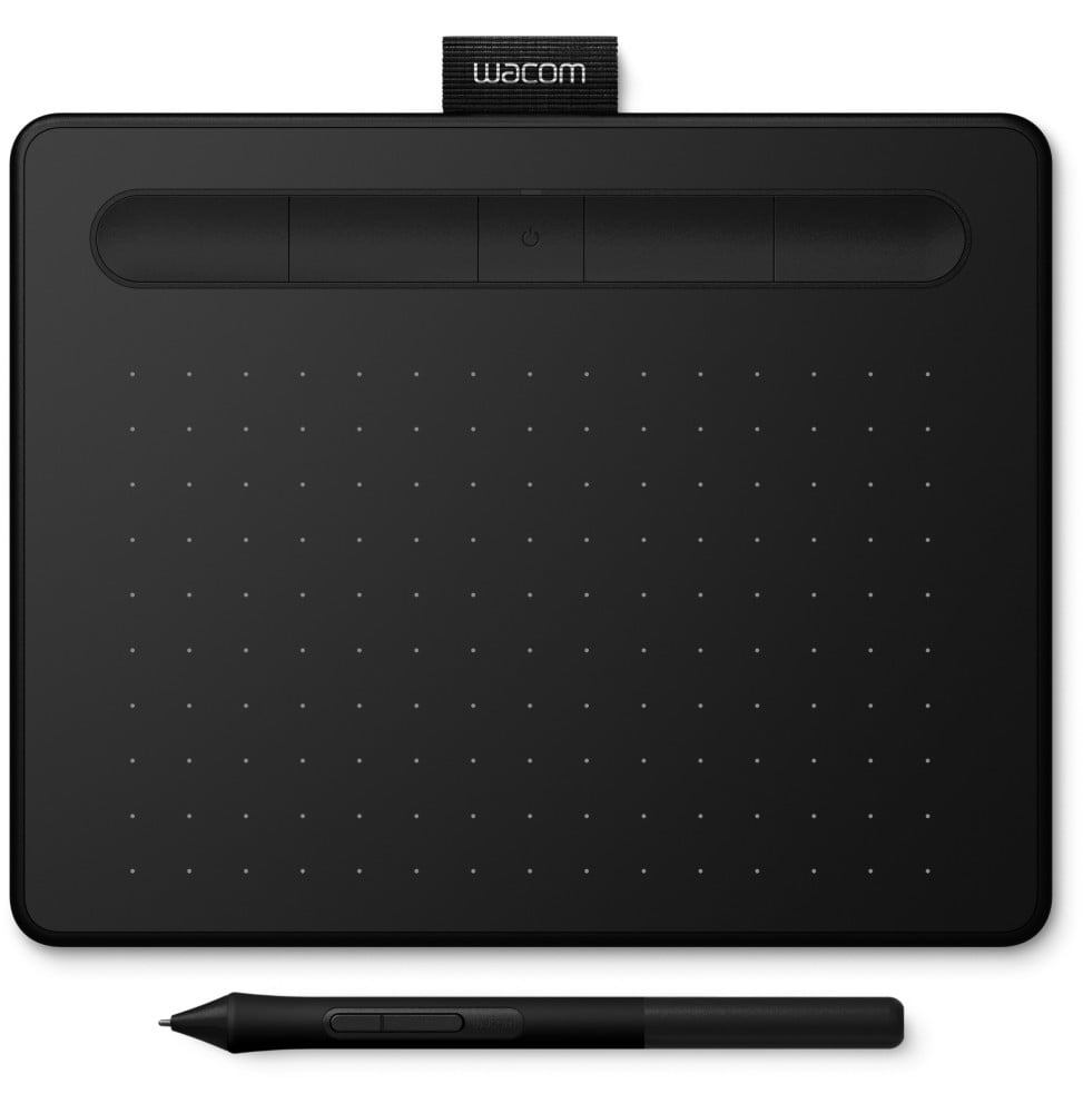 TABLETTE GRAPHIQUE WACOM INTUOS PETITE - USB & BLUETOOTH (CTL-4100WLK-S)
