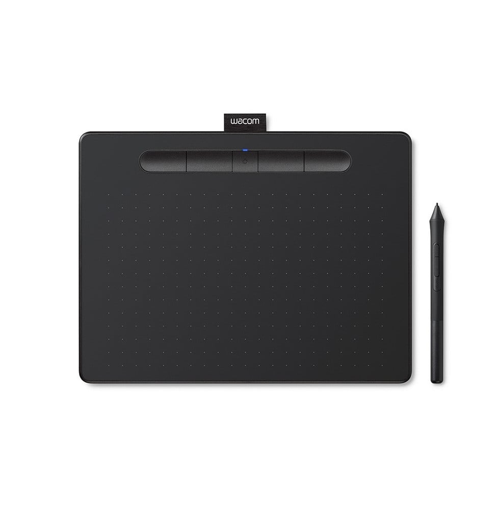 TABLETTE GRAPHIQUE WACOM INTUOS PETITE - USB & BLUETOOTH (CTL-4100WLK-S)