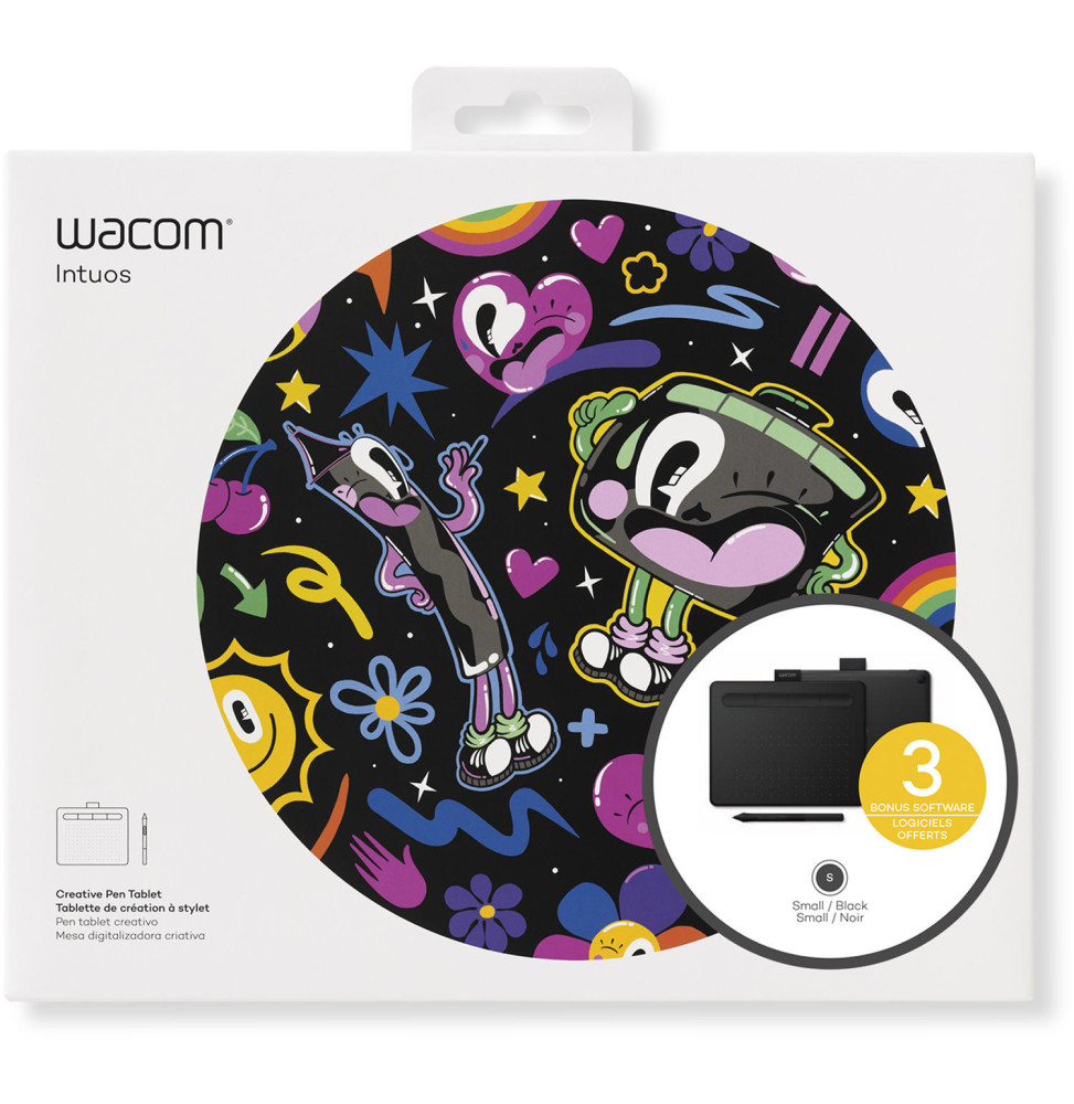 TABLETTE GRAPHIQUE WACOM INTUOS PETITE - USB (CTL-4100K-S)