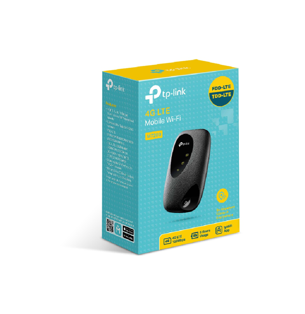 TP-LINK MODEM 150MBPS 4G LTE MOBILE WI-FI (M7200)
