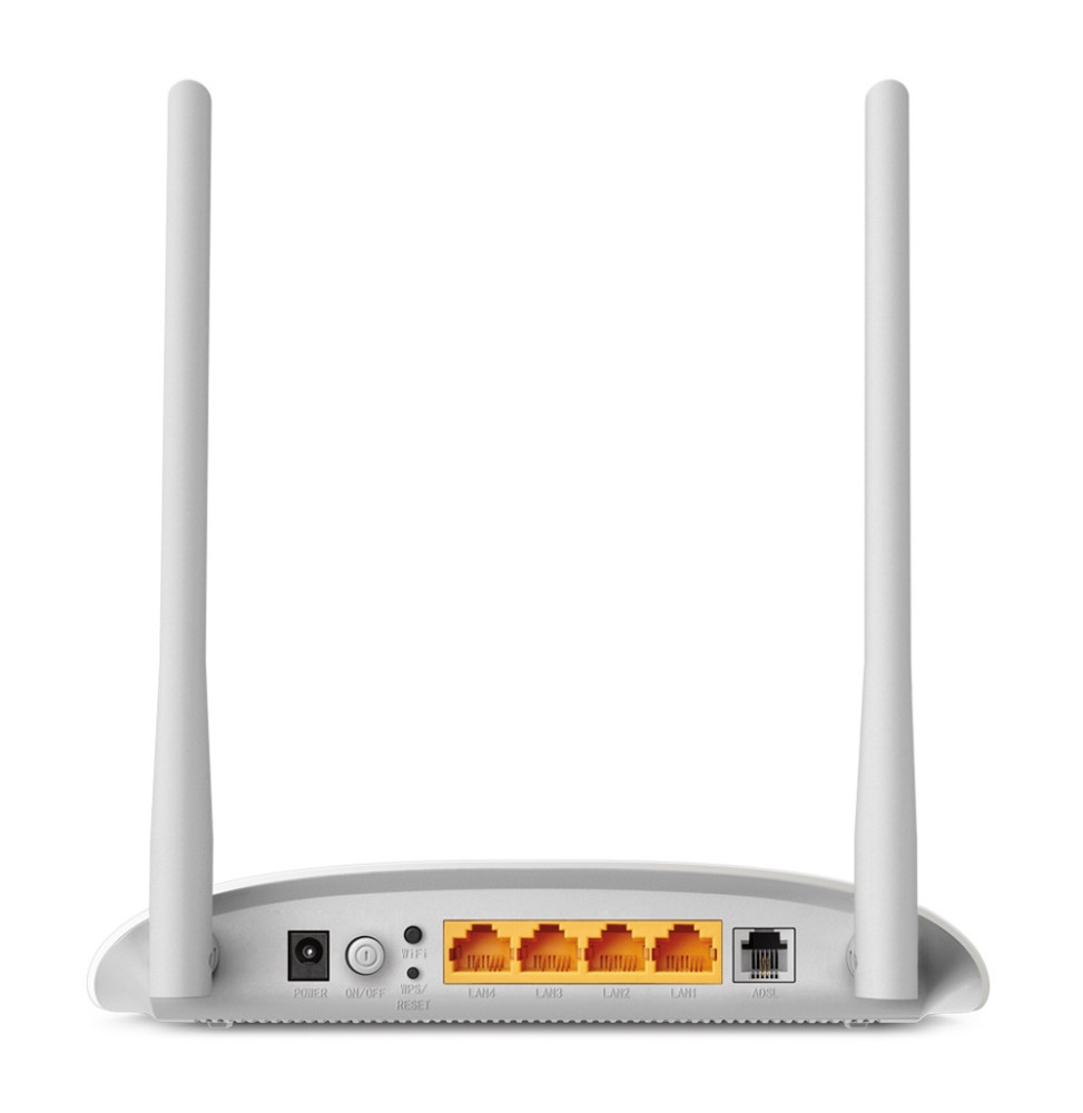 TP-LINK TD-W8961N ROUTEUR SANS FIL FAST ETHERNET MONOBANDE (2,4 GHZ) GRIS, BLANC (TD-W8961N)