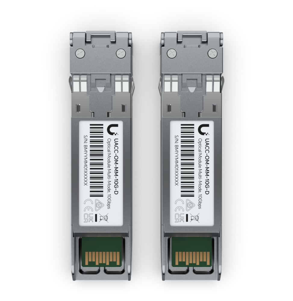 UBIQUITI 10G MULTI-MODE OPTICAL MODULE – MODULE OPTIQUE MULTI-MODE 10G UACC-OM-MM-10G-D-2