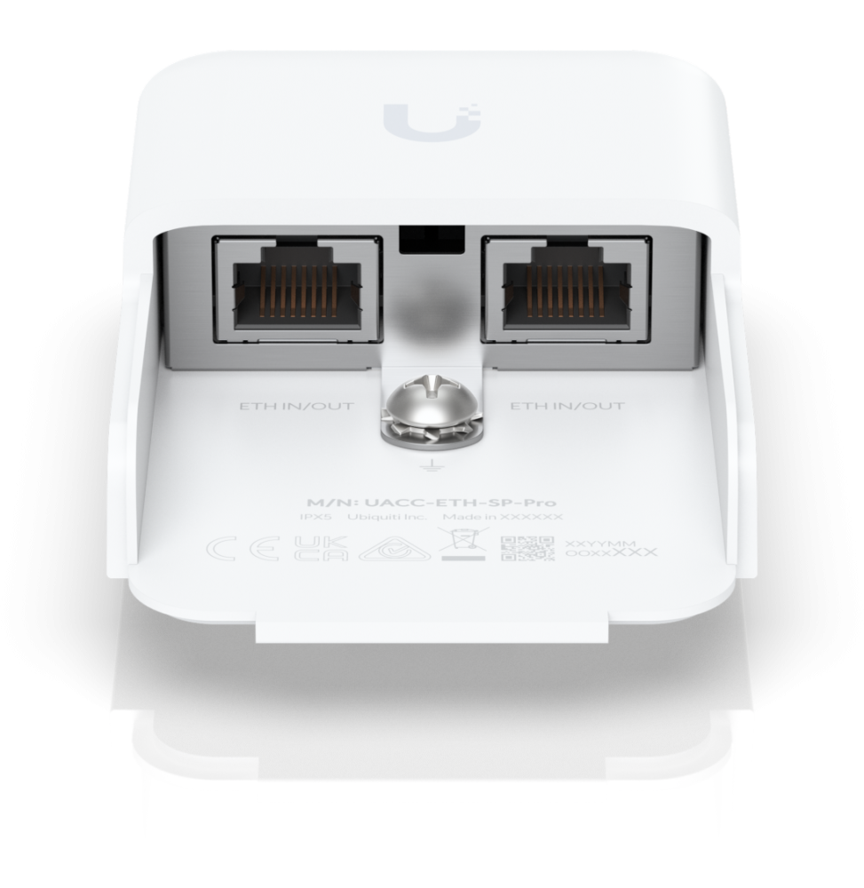 UBIQUITI ETHERNET SURGE PROTECTION OUTDOOR (10KA) – PROTECTION CONTRE LES SURTENSIONS ETHERNET EXTÉRIEURE ETH-SP-G2
