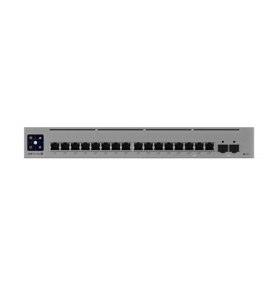 UBIQUITI PRO MAX 16 POE – SWITCH POE ADMINISTRABLE (USW-PRO-MAX-16-POE-EU)