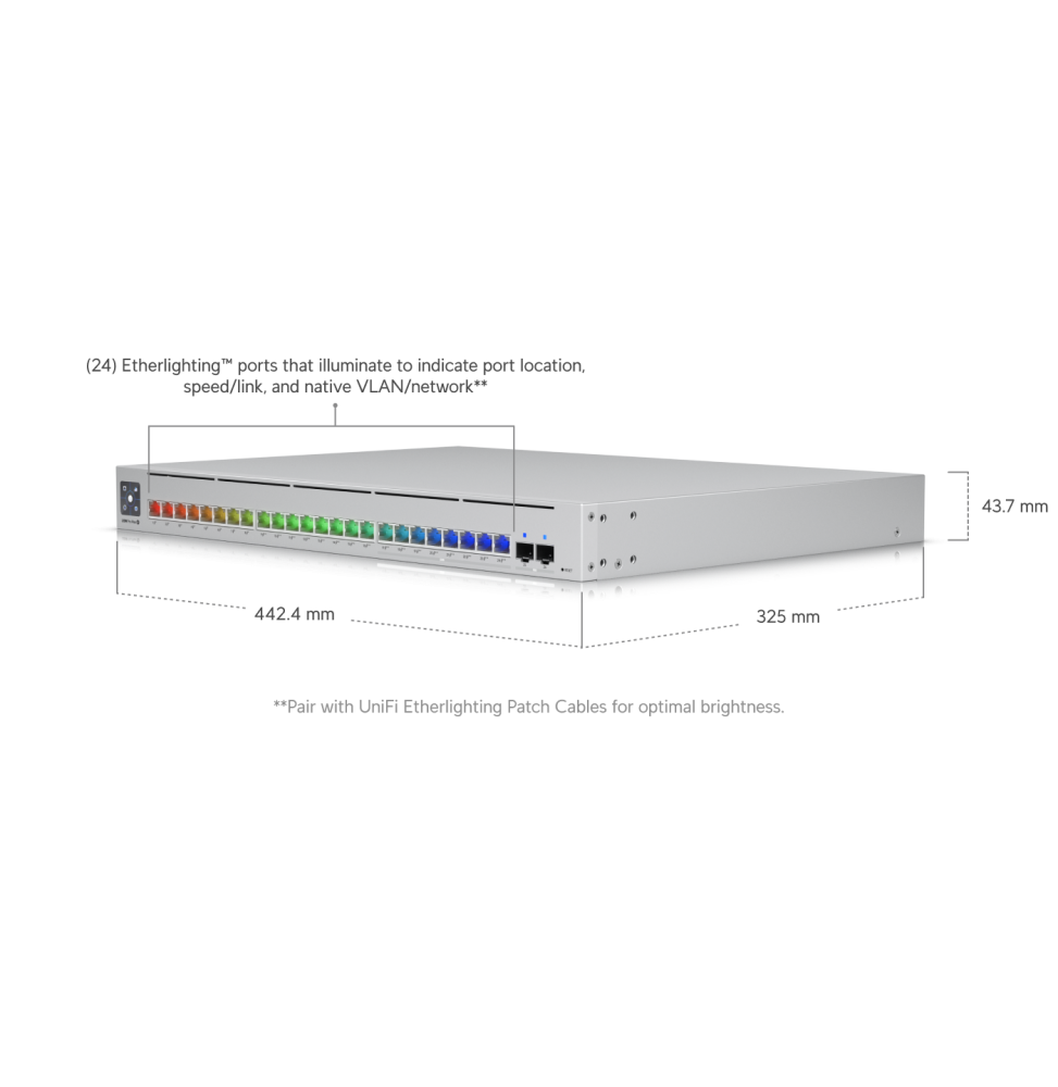UBIQUITI PRO MAX 24 POE – SWITCH POE ADMINISTRABLE (USW-PRO-MAX-24-POE-EU)