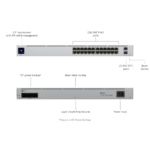 UBIQUITI SWITCH PRO 24 – SWITCH LAYER 3 24 PORTS USW-PRO-24 – Image 11