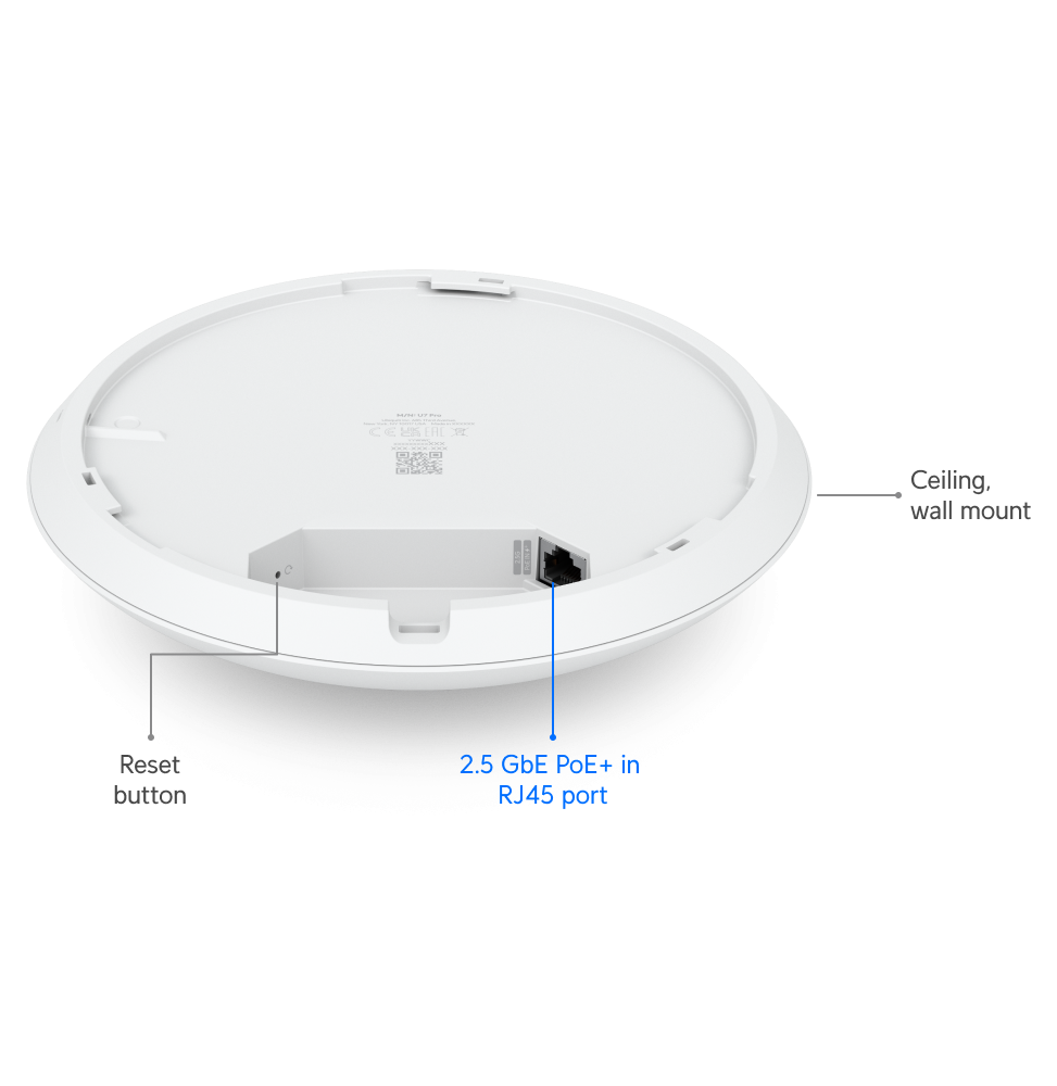 UBIQUITI U7 PRO – POINT D'ACCÈS WIFI 7 U7-PRO